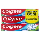 Colgate dentifricio Triple Action protezione carie 4x75 ml